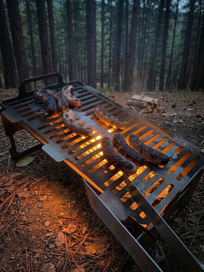 Ten Tines Camp Pit System (Fire Pit + Grill)
