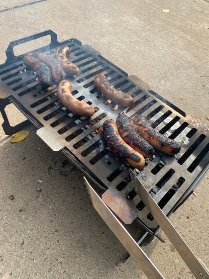 Ten Tines Camp Pit System (Fire Pit + Grill)