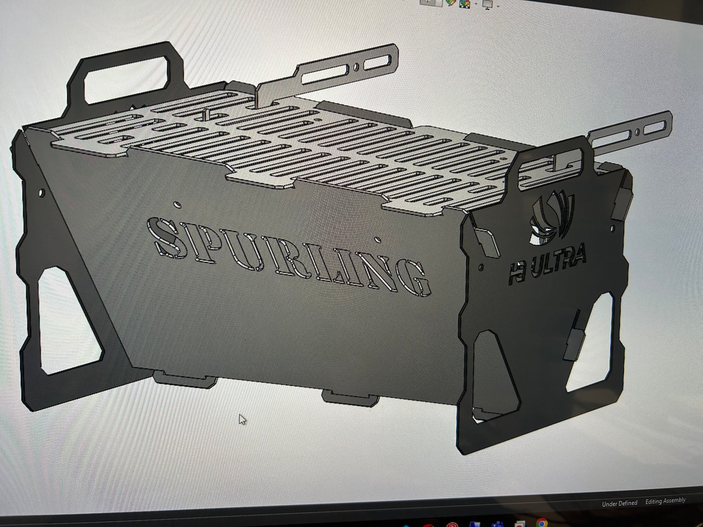 Ten Tines Camp Pit System (Fire Pit + Grill)